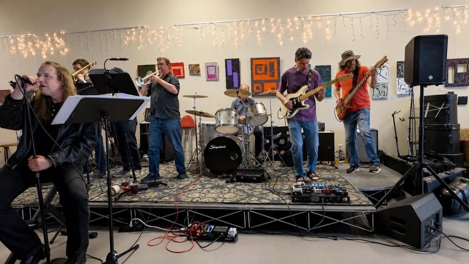 Roundabout performing live at Mi Element in Midland, Michigan